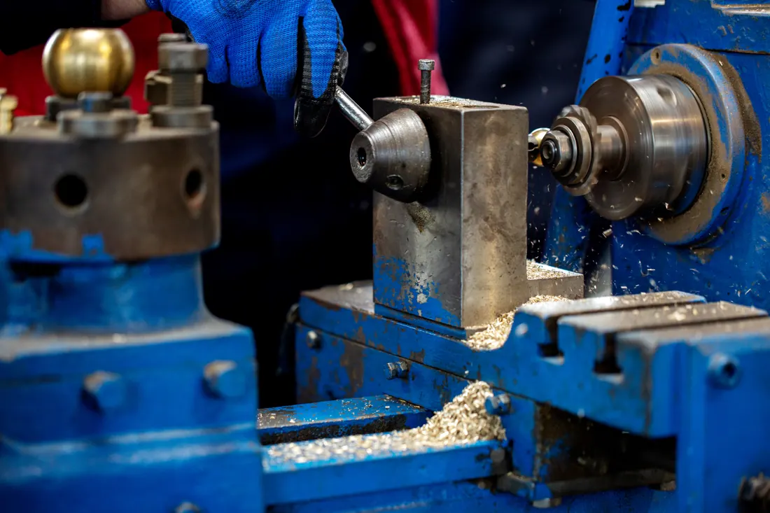 Detalle de proceso industrial